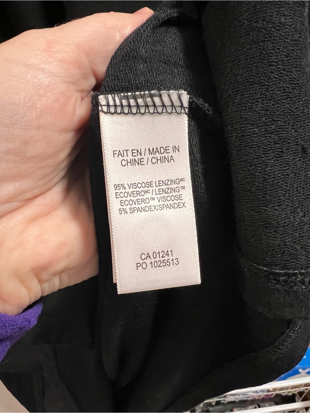 ☀️Twik Simons Soft Jersey Button Front Shirt Size XL Black Collared ECOVERO Top - Picture 7 of 9